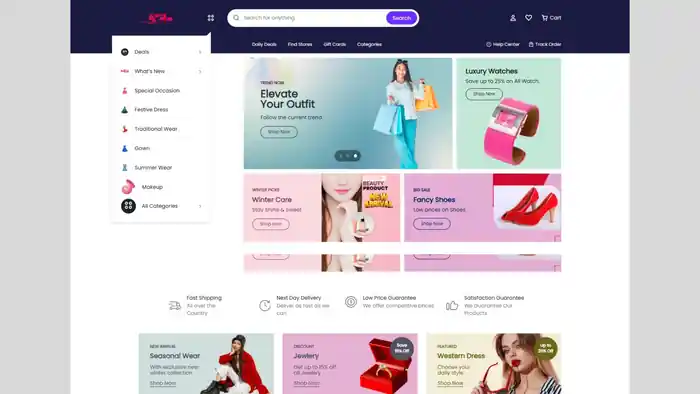I can do Woocommerce website design and development with Elementor