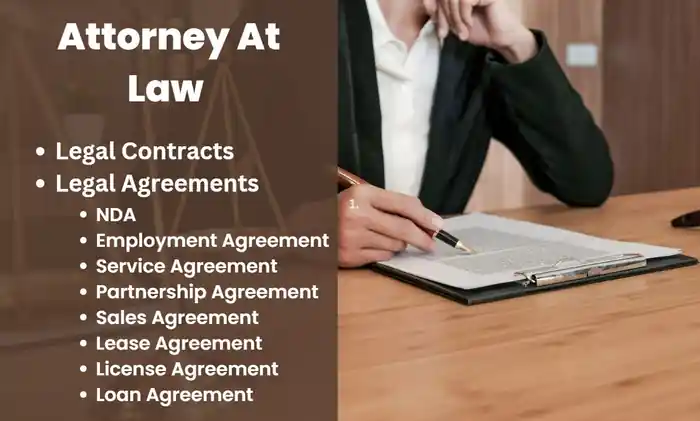 I can draft legal agreements, contracts, motions, letters, notices
