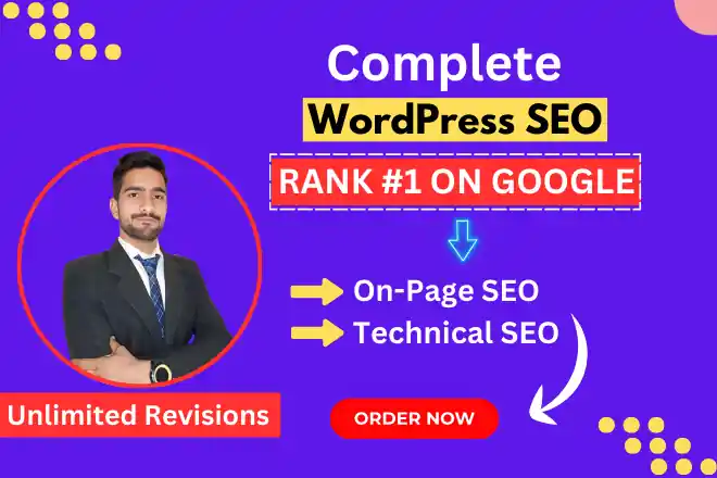 I can Professional WordPress Website Development, SEO Optimization