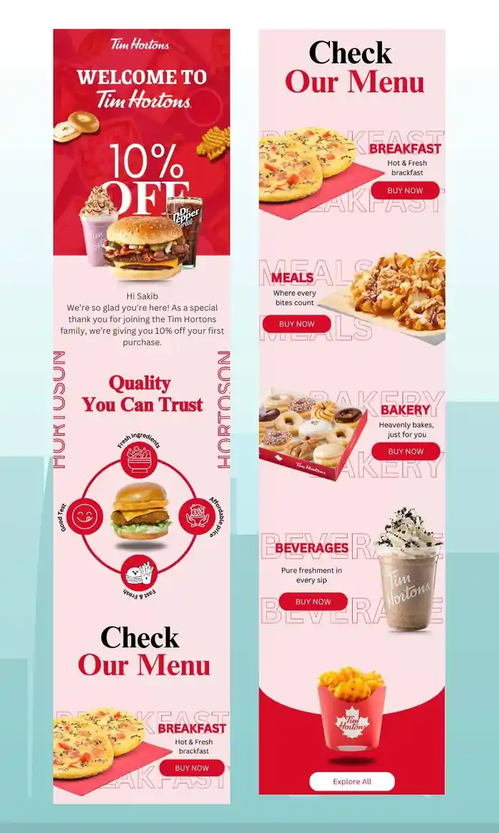 I can Design Creative e-commerce Email template 