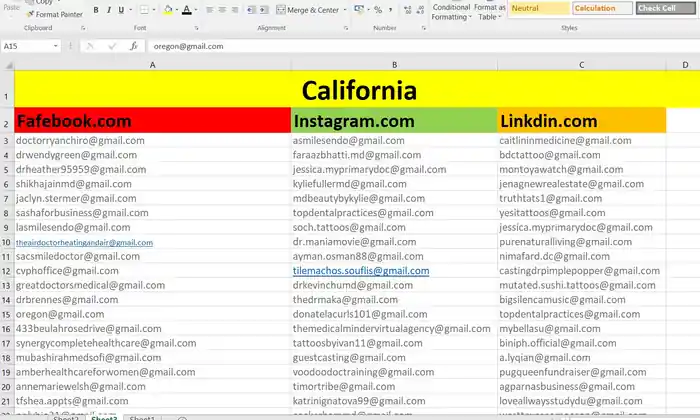 I can do scrape or extract google map business data with valid email