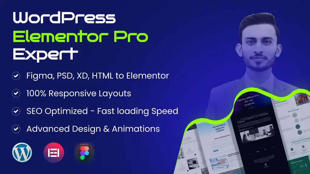 I can create wordpress elementor website, elementor web design,Elementor Pro