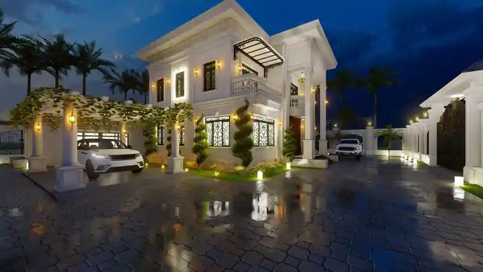 I can do architectural 3d floor plan & 3D interior exterior design 