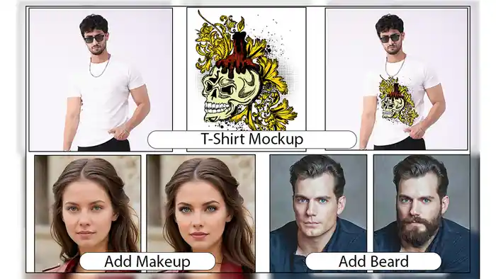 I can face swap, portrait edit, image manipulation, photo retouch photoshop