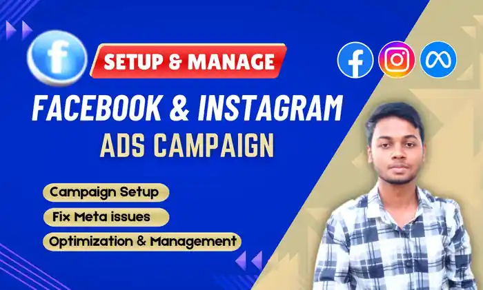 I can setup and manage facebook ads campaign
