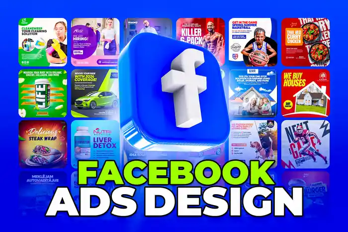 I can design social media post, cover, ads and banner, header