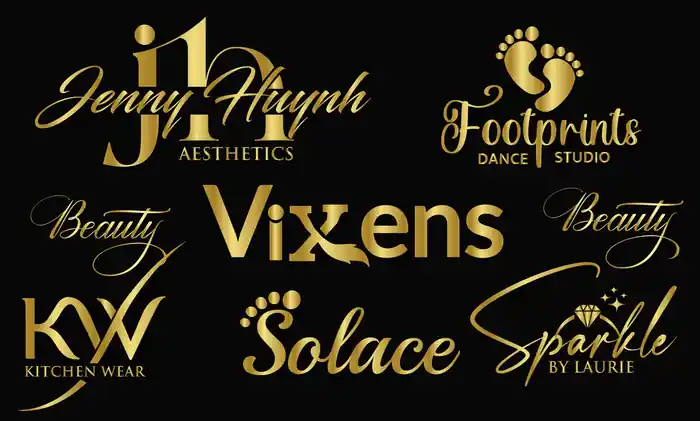 I can do aesthetic beauty lingerie swimwear skincare eyelash logo for you