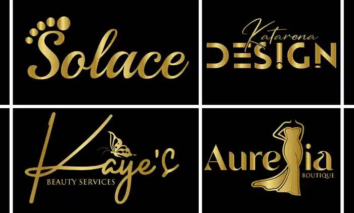 I can do aesthetic beauty lingerie swimwear skincare eyelash logo for you