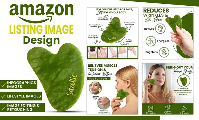 I can design amazon listing images and Product Infographic