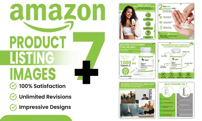 I can design amazon listing images and Product Infographic