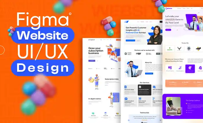 I can do website ui ux design, figma design website, figma website design