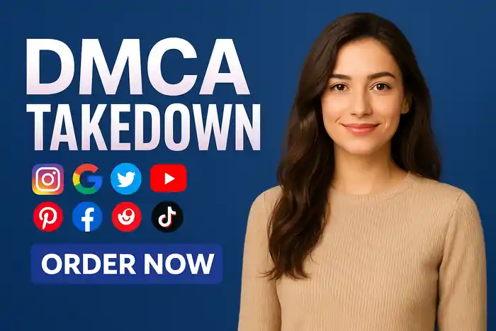 I can remove unwanted content from TikTok,YouTube,Facebook,Reddit under DMCA