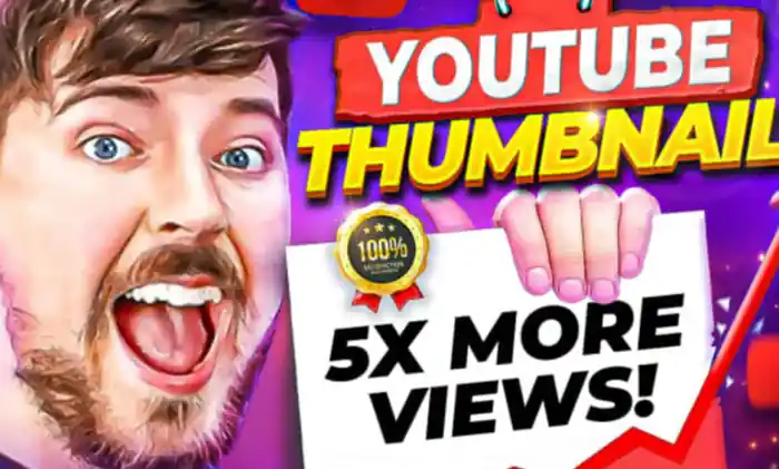 I can design attractive clickbait youtube thumbnail