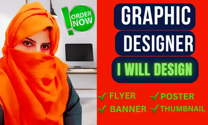 I can work as Graphic designer and i will design custom graphic design