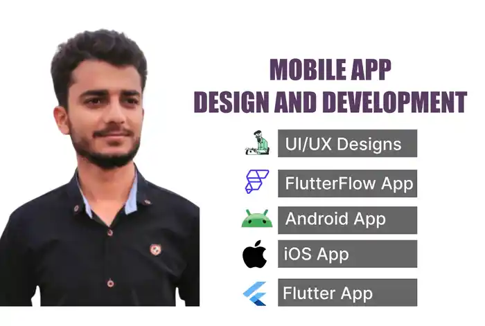 I can I will develop flutter mobile app, ai apps, android app, ios app and c