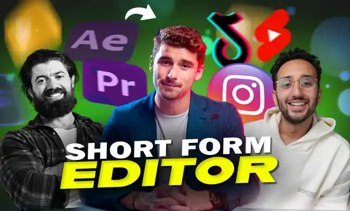 I can Edit short form videos for TikTok, reals and YouTube shorts