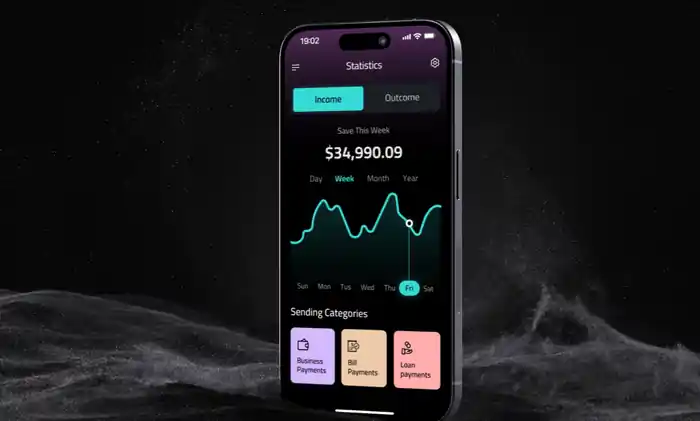 I can design a premium banking, crypto, or finance app UI