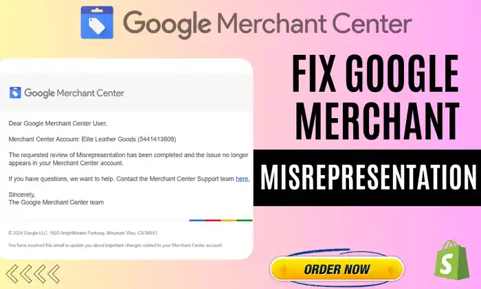 I can manage fix or optimize google merchant center account