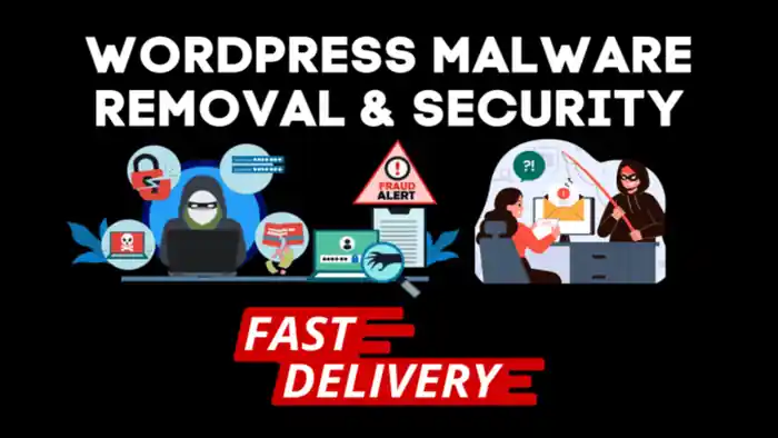 I can fix hacked websites, wordpress malware removal, security