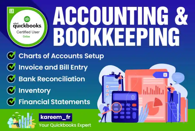 I can do Accurate Accounting & Bookkeeping Services for Your Business