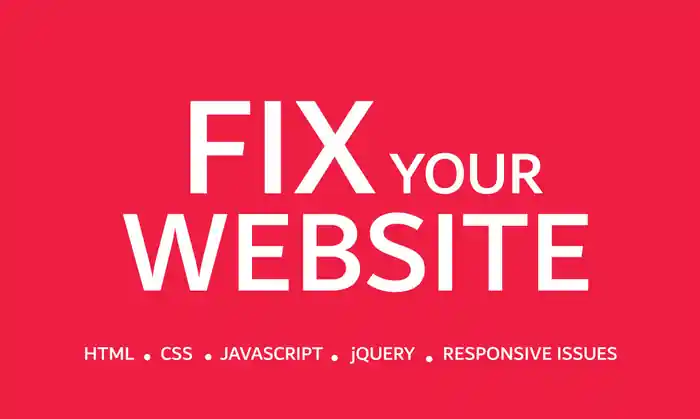 I can fix website bugs, errors, and provide ongoing maintenance