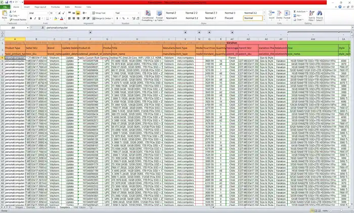 I can create amazon variation listing or fix variation issues