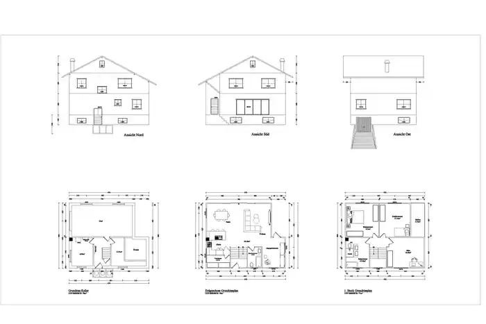 I can create architectural 2d floor plan in autocad