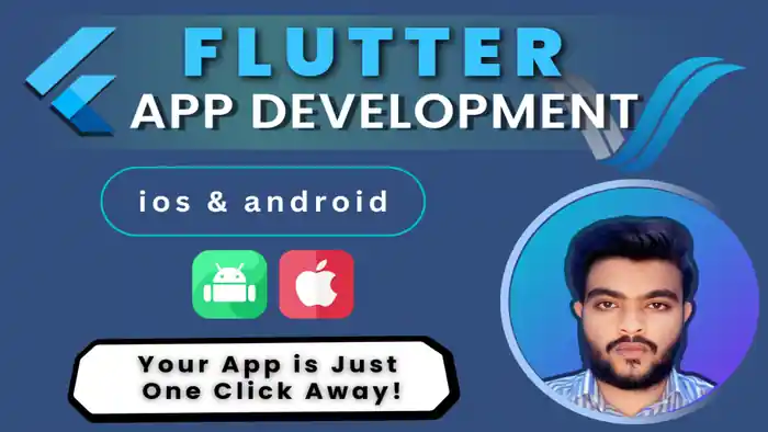 I can Develop a Flutter Mobile App for Android & iOS | Flutter App Expert