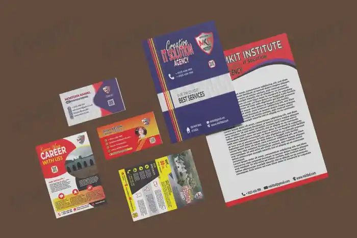 I can  business card, letterhead and all stationery branding