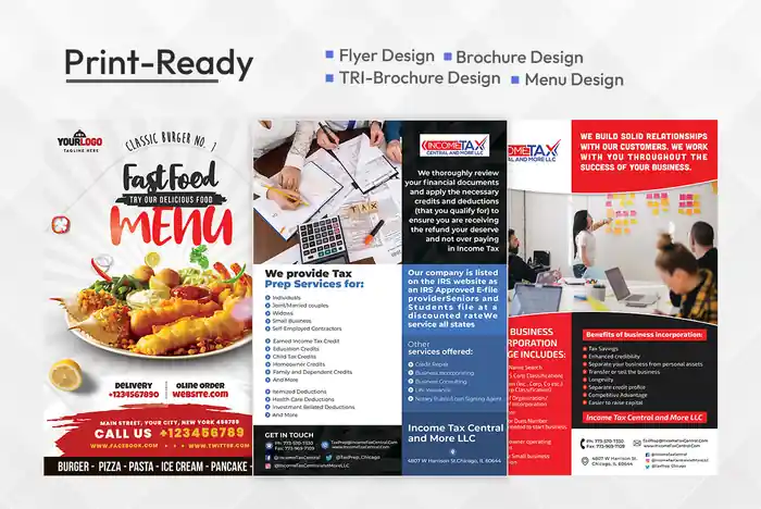 I can design party flyer, event flyer, banner, church flyer
