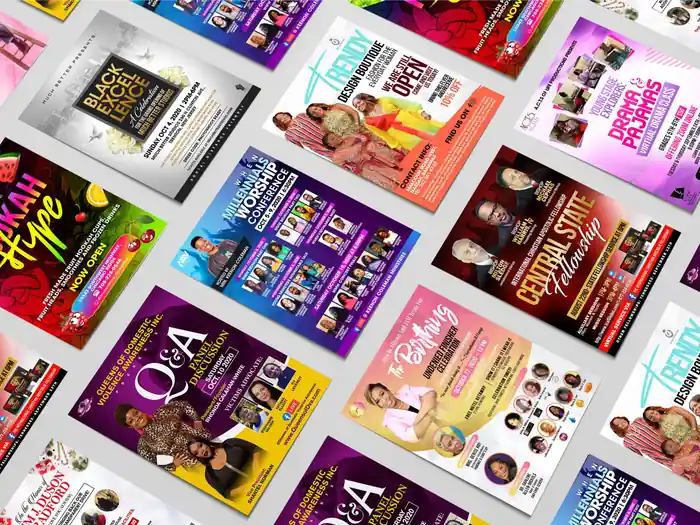 I can make a professional flyer design for your business