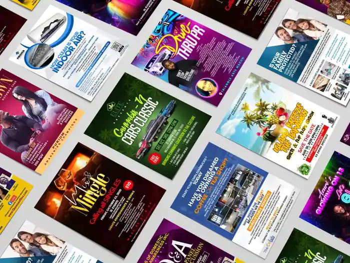 I can make a professional flyer design for your business