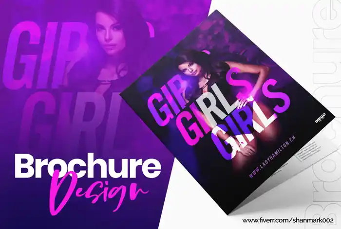I can design any type of brochure or poster design