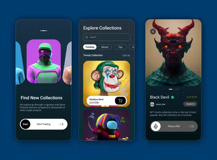 I can do website & App UI UX Designs in Figma || Expert in UI UX design