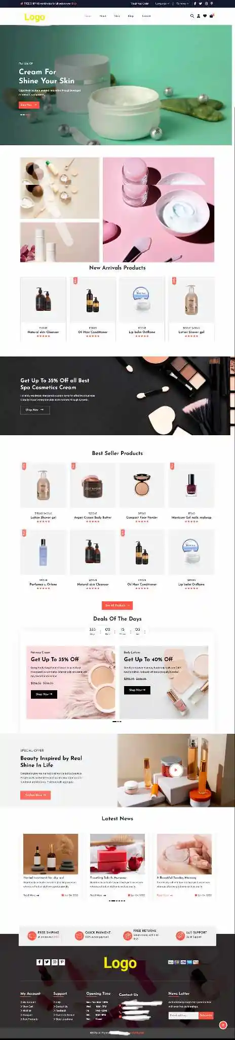 I can be your front end developer using HTML, CSS, bootstrap, react js