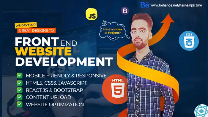 I can Create a Custom Website Using React.js, PHP, and Laravel