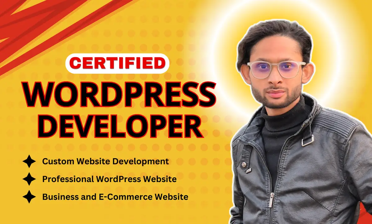 I can develop, customize, and fix WordPress websites professionally