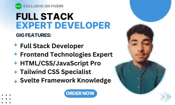 I can do Full Stack Web Developer | HTML, CSS, and JS | Django & Node.js