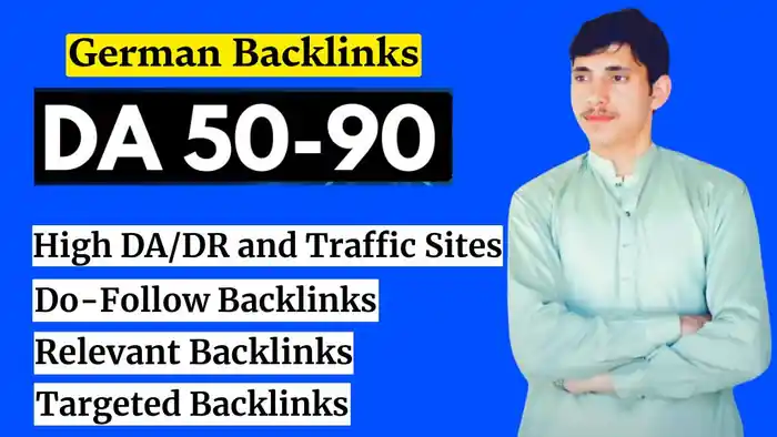 I can do german guest post on high DA german blogs with HQ german backlinks