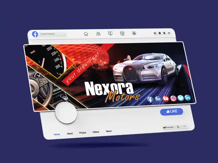 I can create modern & clean social media cover design
