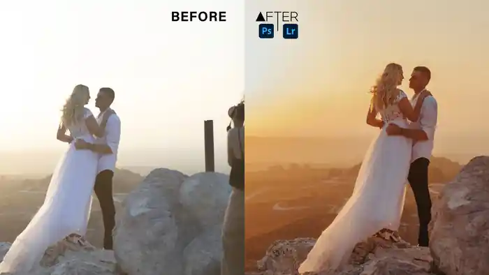 I can wedding event photo editing and retouch, manipulation, body slim