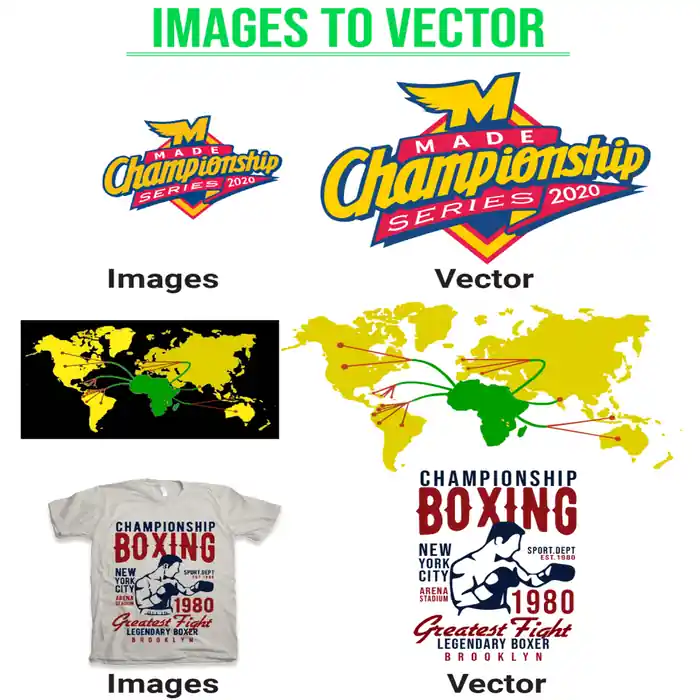 I can convert image to vector file