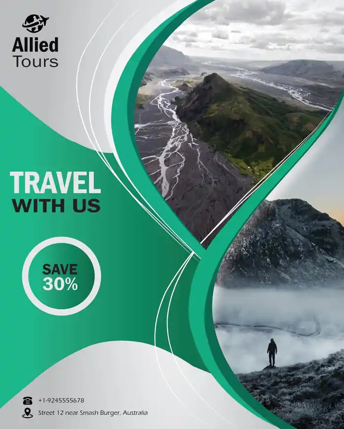 I can design unique business flyer brochure for your company