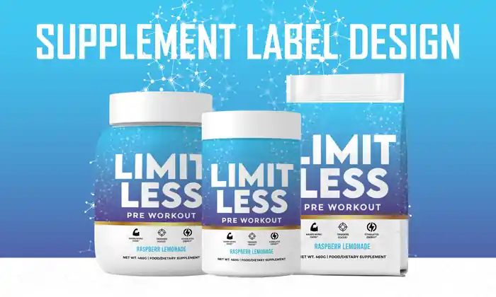 I can do Professional Supplement Label & Packaging for CBD, Hemp and Protein