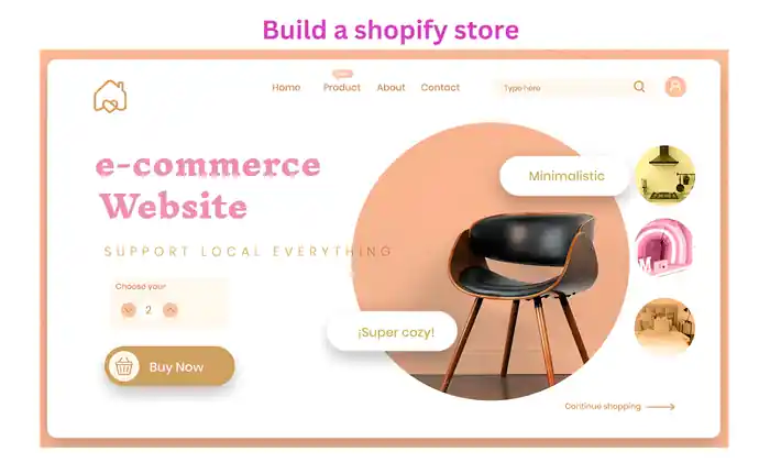 I can create attractive WordPress or Shopify Website for Ecommerce Business