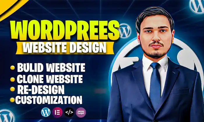 I can build, rebuild design and redesign your wordpress website