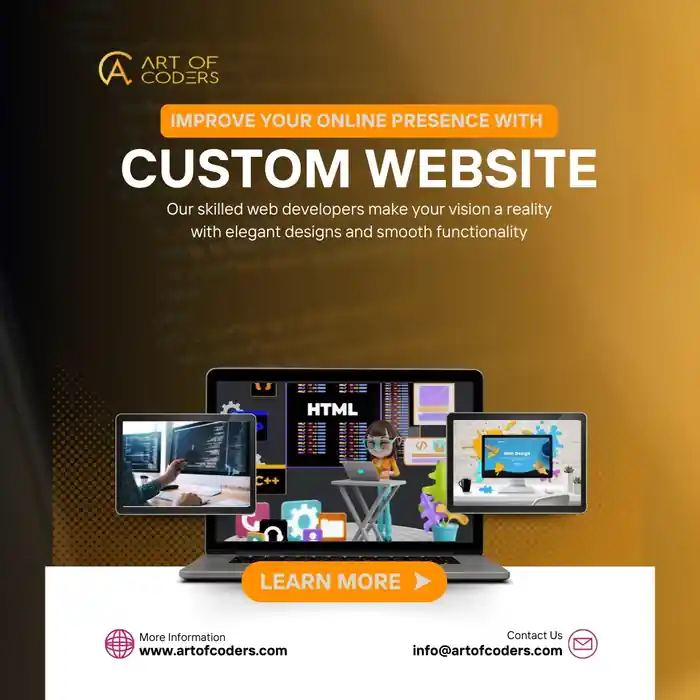 I can develop a modern, high-performance website with a responsive design