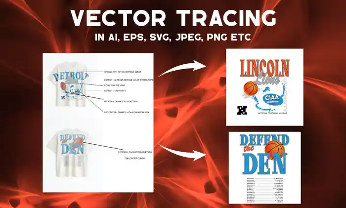I can Create High Quality Vector Tracing