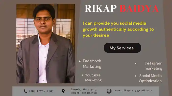 I can Social Media Marketing Expert
