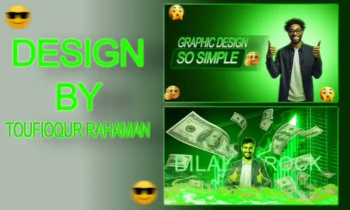 I can design beautiful and attractive YouTube Thumbnail